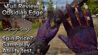 Full Review Obsidian Edge  Arena breakout [upl. by Pearlman]