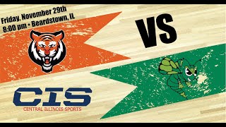 Beardstown vs Brown County  High School Boys Basketball [upl. by Innek]