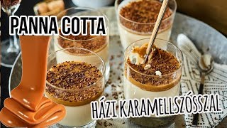 Panna Cotta házi karamellöntettel [upl. by Macdonell696]