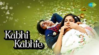 Kabhi Kabhie Mere Dil Mein  Amitabh Bachchan  Mukesh  Kabhi Kabhie 1976 [upl. by Ronyar]