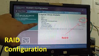 How to check raid configuration HPE Gen10 server [upl. by Romonda]