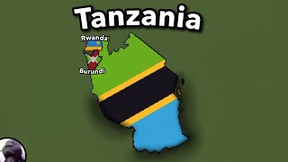 World Flag Map  Part 110 Tanzania 🇹🇿 [upl. by Harac]