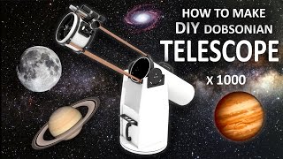 How To Make DIY Telescope  Experiment At Home [upl. by Siegler]