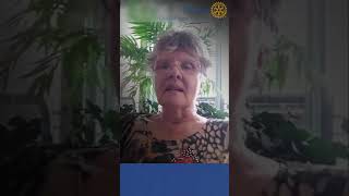 Why Rotary  message from President Marcia [upl. by Esilehs]