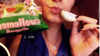 ASMR Marshmallow EATING SOUNDS [upl. by Burtie]