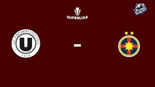 quotUquot Cluj Vs FCSB Etapa 16 SuperLiga 20242025 Live [upl. by Warwick]