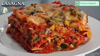 Veg Lasagna recipe  Lasagna sauce recipe  Vegetarian dinner  Sattvik Kitchen [upl. by Iramo603]