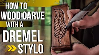 How to Wood CarvePower Carving with the Dremel Stylo [upl. by Graner]