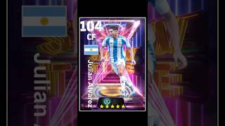 HOW TO TRAIN 104 RATED J ALVAREZ IN EFOOTBALL 2025 julianalvarez EFOOTBALL SHORT TRAININGGUIDE [upl. by Aihsiek161]