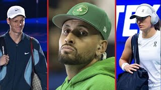 Nick Kyrgios Claps Back at Fan Over Controversial Comment on Iga Swiatek amp Jannik Sinner Doping Scan [upl. by Eesdnyl]