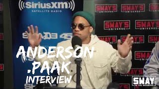 Anderson Paak On Having Fun Creating “Bubblin” Video PaakHouse Foundation and Freestyle [upl. by Nwahsud]