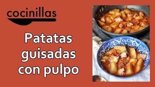 Patatas marineras con pulpo [upl. by Hinson618]