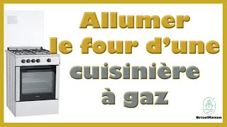 Comment allumer le four d une cuisinière à gaz [upl. by Oaks661]