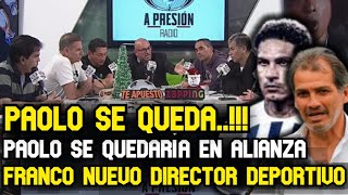 SE QUEDARÍA PAOLO GUERRERO CONTINUARÍA EN ALIANZA Y FRANCO NAVARRO NUEVO DIRECTOR DEPORTIVO [upl. by Schmitz]