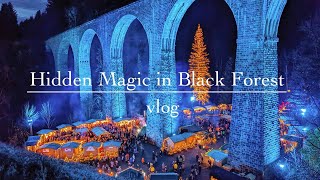 Magical Christmas Market Hidden in Black Forest Discovering Ravenna Gorge [upl. by Sicard737]