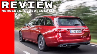 2017 Mercedes E220d Estate Review [upl. by Viscardi]