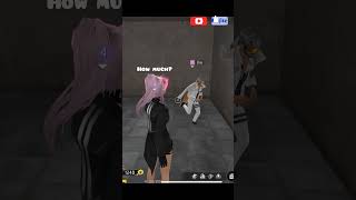 I am free 🤩 shorts freefire funny [upl. by Eelymmij]