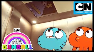 Dont Look Up Gumball and Darwin See Something Staring Back  Gumball  Cartoon Network [upl. by Enram]