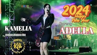 KAMELIA  NURMA KDI  ADELLA live Happy new year 2024cover [upl. by Attenol]