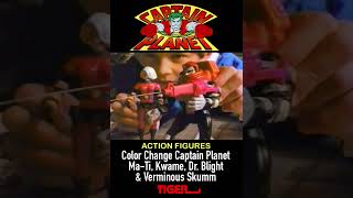 Captain Planet Toy Commercial for Captain Planet Kwame MaTi Dr Blight amp Verminous Skumm shorts [upl. by Nickles]