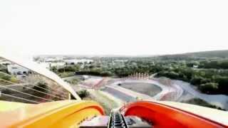 Iron Rattler HDPOV Six Flags Fiesta Texas [upl. by Alvinia]