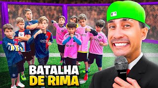 O Time Que Fizer a Melhor Rima de Futebol Vence o Campeonato [upl. by Ecnerret]