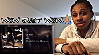 Big L  ALL BLACK REACTION [upl. by Jemina]