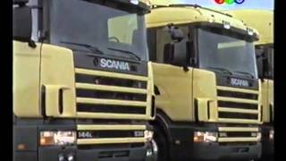 Scania 4 first factory original video  1995 [upl. by Ahsienahs]