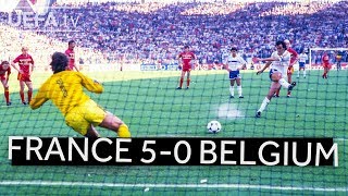 FRANCE brush BELGIUM aside en route to EURO 1984 victory [upl. by Arriaet603]