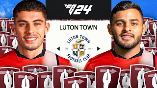 I Rebuilt Luton Town With Free Agents In FC 24 [upl. by Anierdna]