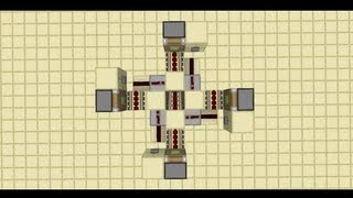 Four Way Minecart Intersections [upl. by Yhpos951]