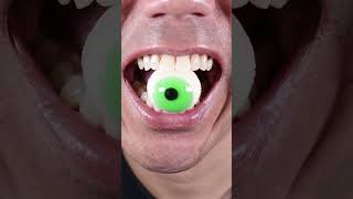 ASMR  Green Gummy Eyeball [upl. by Grider643]