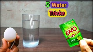 5 Amazing Water Experiment  waterexperiments [upl. by Fong]