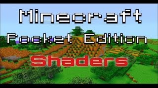 MCPE  081  shaders mod reviewtutorial for ios [upl. by Tobit]