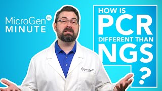 PCR amp NGS  Whats the Difference  MicroGenDX Minute Ep1 [upl. by Tahp723]