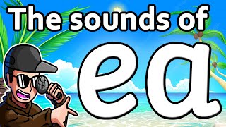 Phonics ea A spelling rule song about the sounds of ea [upl. by Race]