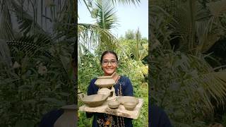 ছোট্ট উনুনের জন্য কয়েকটা বাসনপত্র বানালাম art clay pottery shorts viralvideo minivlog [upl. by Vasya678]