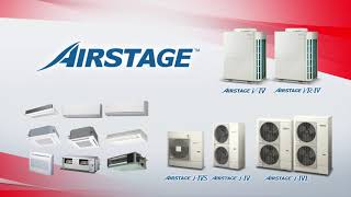 FUJITSUGENERAL AIRSTAGE™ VRF Systems 2021 lineup Japan [upl. by Marwin]