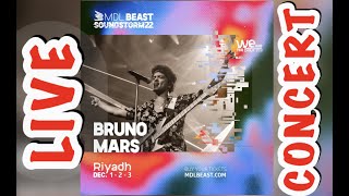 BRUNO MARS live in SAUDI ARABIA MDLBeast Soundstorm 2022 [upl. by Osnofla100]