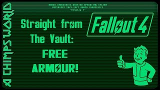 Fallout 4  Free Armour after leaving Vault 111 [upl. by Akinit82]