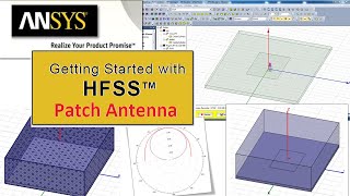 HFSS Tutorial 5  Patch Antenna  Create Simulate amp Analyze Probe Feed Patch Antenna in Ansys HFSS [upl. by Ezzo90]