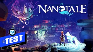 TEST du jeu Nanotale  Typing Chronicles  PC Google Stadia [upl. by Nonnel]