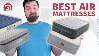 Best Air Mattresses  Our Top 4 Air Beds [upl. by Hsirap]