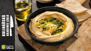 Základní hummus  Roman Paulus  Kulinářská Akademie Lidlu [upl. by Nylkcaj]