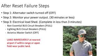 Alternator Failure Inflight Emergency [upl. by Brotherson]