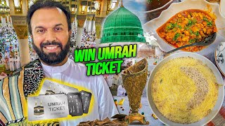 First Tarawih amp Sehri In Madina  Get Umrah Ticket Giveaway 🎟️ ramadan [upl. by Hsekin]