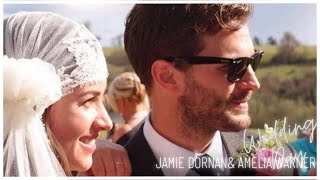 tb  Jamie Dornan amp Amelia Warner  Wedding Day  Bodas 27042013 💍💐 [upl. by Champ]