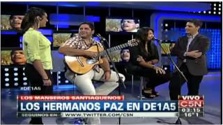 Florencia Paz y Martin Paz en C5N programa quotDe 1 a 5quot  PARTE 2 [upl. by Barn]