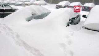 CNN Massive February storm blankets US with snow [upl. by Havener]