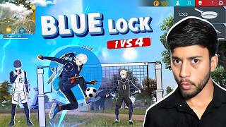 Blue Lock Football😱 Bundles Solo Vs Squad OP Gameplay  Free Fire Max [upl. by Etselec10]